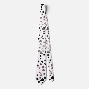 Dalmatische dierenprint Cruella Deville Stropdas