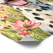 Dalmatische Dog Wall Art Poster Print Decor (Hoek)