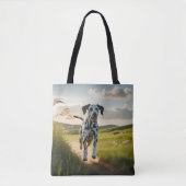 Dalmatische elegante Canvas tas (Voorkant)