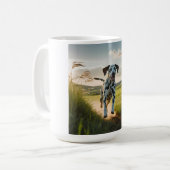 Dalmatische Elegante Koffie Mok (Voorkant links)
