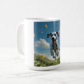 Dalmatische Elegante Koffie Mok (Voorkant links)