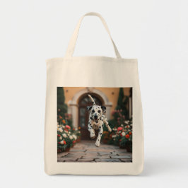 Dalmatische elegante kruidenier Canvas tas