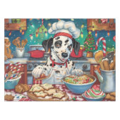 Dalmatische feestdagen bakken: feestelijke kerst tafelkleed (Voorkant (Horizontaal))