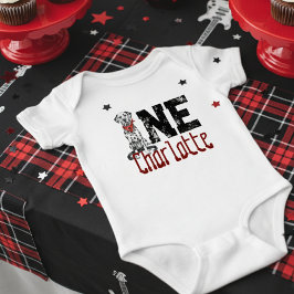 Dalmatische Furever Young 1st Birthday Pawty Romper