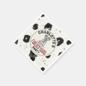 Dalmatische Furever Young 1st Birthday Pawty Servet (Hoek)