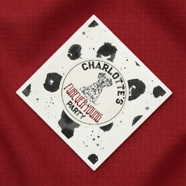 Dalmatische Furever Young 1st Birthday Pawty Servet