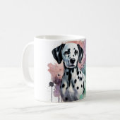 🐾 Dalmatische geliefden, deze Mok is voor jou! 🐾 (Voorkant links)