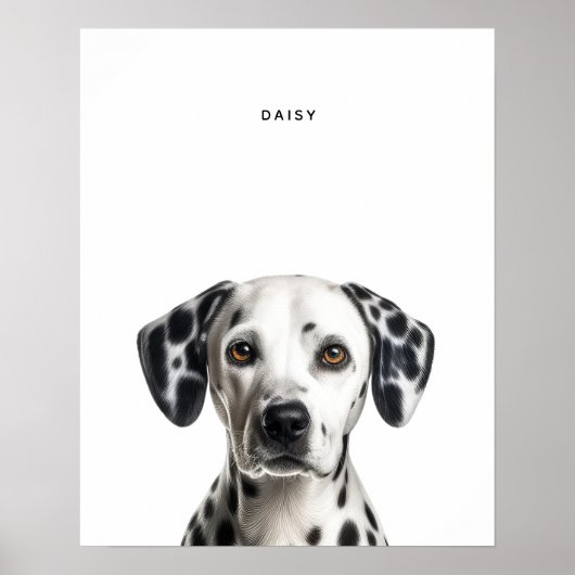 Dalmatische gepersonaliseerde print (Voorkant)