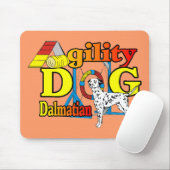 Dalmatische geschenken voor agility muismat (Met muis)