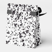 Dalmatische gevlekte tentgunst doos bedankdoosjes (Achterkant)