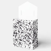 Dalmatische gevlekte tentgunst doos bedankdoosjes (Geopend)