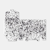 Dalmatische gevlekte tentgunst doos bedankdoosjes (Uitgevouwen)