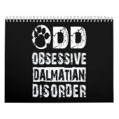 Dalmatische Gift | Oneven Obsessieve Dalmatische s Kalender (Hoes)