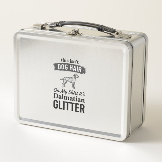 Dalmatische Glitter Grappige Hond Haar Citaat Ontw (Voorkant)