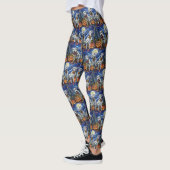 Dalmatische Halloween Spooky Leggings (Links)
