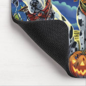 Dalmatische Halloween Spooky Muismat (Hoek)