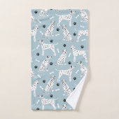 Dalmatische handdoekjes en Botten keukenset Bad Handdoek (Handdoek)