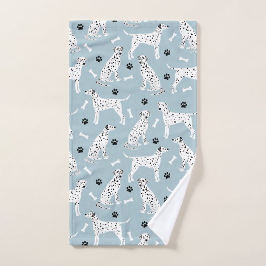 Dalmatische handdoekjes en Botten keukenset Bad Handdoek (Handdoek)