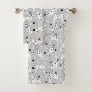 Dalmatische handdoekjes en Botten keukenset Bad Handdoek