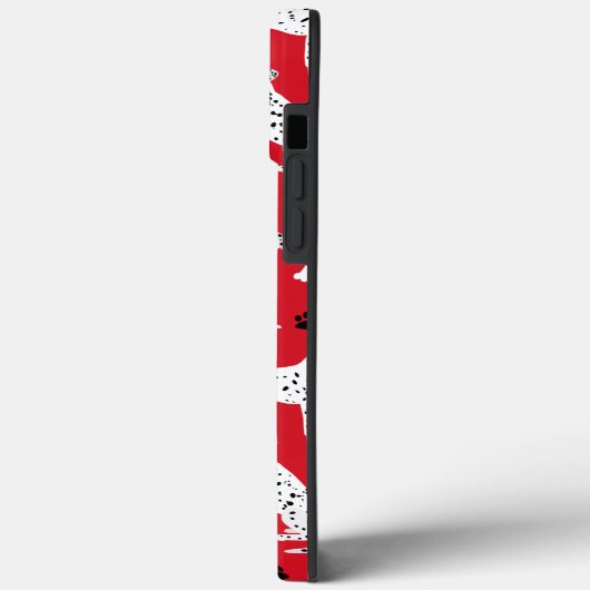 Dalmatische Hoesje en Botten iPhone Case (Achterkant / Links)