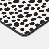 Dalmatische hond Abstract patroonmonogram Bureaumat (Hoek)