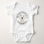 Dalmatische hond Big Brother Romper (Voorkant)
