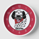 Dalmatische Hond Brandweerwagen Kwekerij Baby Kind (Voorkant)