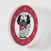 Dalmatische Hond Brandweerwagen Kwekerij Baby Kind (Hoek)