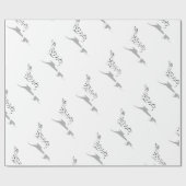 Dalmatische hond cadeaupapier (Vlak)