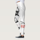 Dalmatische Hond Dier Halloween DIY Kostuum Grappi Leggings (Links)