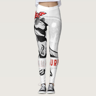 Dalmatische Hond Dier Halloween DIY Kostuum Grappi Leggings