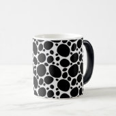 Dalmatische Hond Dier Zwart & Wit Patroon Magische Mok (Voorkant rechts)