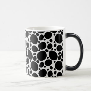 Dalmatische Hond Dier Zwart & Wit Patroon Magische Mok