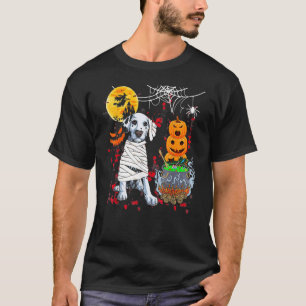 Dalmatische hond Halloween kostuum hond T-shirt