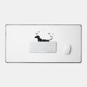 Dalmatische hond - Halloween Moon Silhouette Class Bureaumat (Keyboard & Muis)