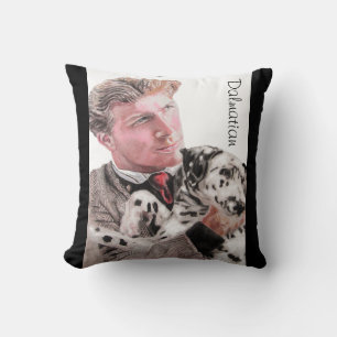 Dalmatische Hond Honden schattig Dier Spotty Kusse Kussen