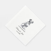 Dalmatische hond Ik hield van haar eerste huwelijk Servet (Hoek)