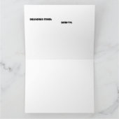 Dalmatische hond kaart (Binnen)