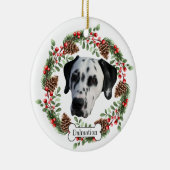 Dalmatische hond keramisch ornament (Rechts)