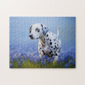Dalmatische hond legpuzzel (Horizontaal)