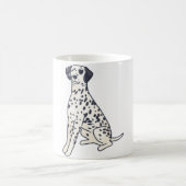 Dalmatische hond Magic Koffiemok (Center)