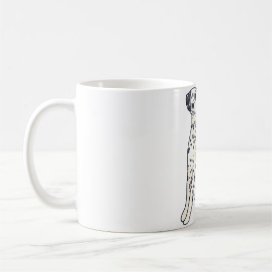 Dalmatische hond Magic Koffiemok (Links)