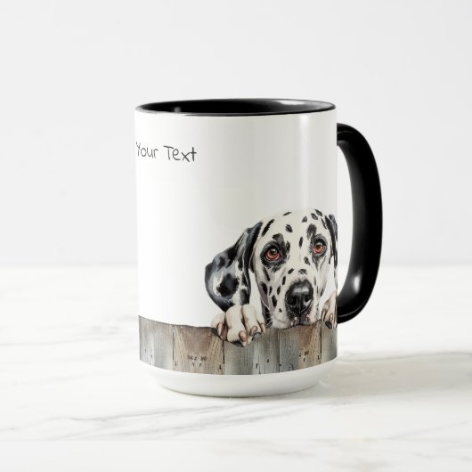 Dalmatische Hond Mok (Voorkant rechts)