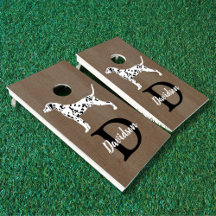 Dalmatische Hond Monogram Achternaam