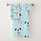 Dalmatische hond ontwerp bad handdoek (Insitu)