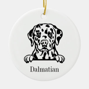 Dalmatische hond ornament