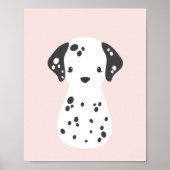 Dalmatische Hond Poster voor Baby Kwekerij & Kinde (Voorkant)