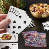 Dalmatische hond Valentijnsdag  Pokerkaarten (Insitu)