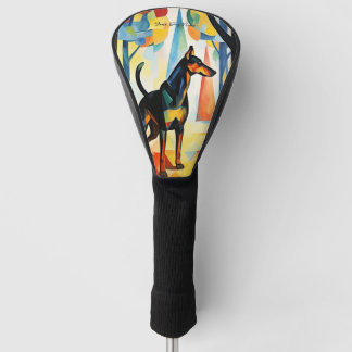 Dalmatische hond wandelen in het park 01 - Madelei Golfheadcover