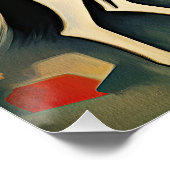 Dalmatische hond wandelen in het park 02 - Madelei Perfect Poster (Hoek)